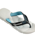 Havaianas Power 2.0 Branco Preto - MEUBRASILONLINE
