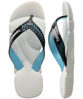Havaianas Power 2.0 Branco Preto - MEUBRASILONLINE