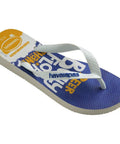 Havaianas Simpsons Branco Azul - MEUBRASILONLINE