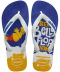 Havaianas Simpsons Branco Azul - MEUBRASILONLINE