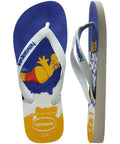 Havaianas Simpsons Branco Azul - MEUBRASILONLINE