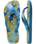 Havaianas Simpsons Turquesa - MEUBRASILONLINE