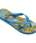 Havaianas Simpsons Turquesa - MEUBRASILONLINE