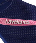 Havaianas Slim Logo Pop-Up Marinho - MEUBRASILONLINE