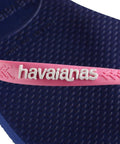 Havaianas Slim Logo Pop-Up Marinho - MEUBRASILONLINE