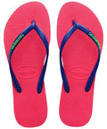 Havaianas Slim Logo Pop-Up Pink - MEUBRASILONLINE