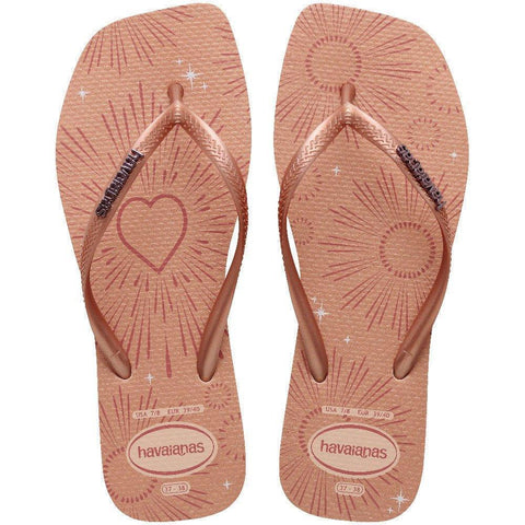 Havaianas Slim Square Metalica Party - MEUBRASILONLINE