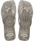 Havaianas Slim Square Metalica Party - MEUBRASILONLINE