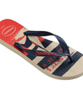 Havaianas Top Nautical Bege Palha - MEUBRASILONLINE