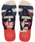 Havaianas Top Nautical Bege Palha - MEUBRASILONLINE