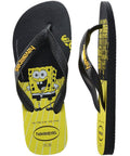 Havaianas Top SpongeBob Novo Grafite - MEUBRASILONLINE