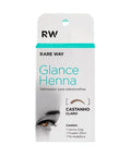 Henna para Sobrancelhas Glance Castanho Claro Rare Way - MEUBRASILONLINE
