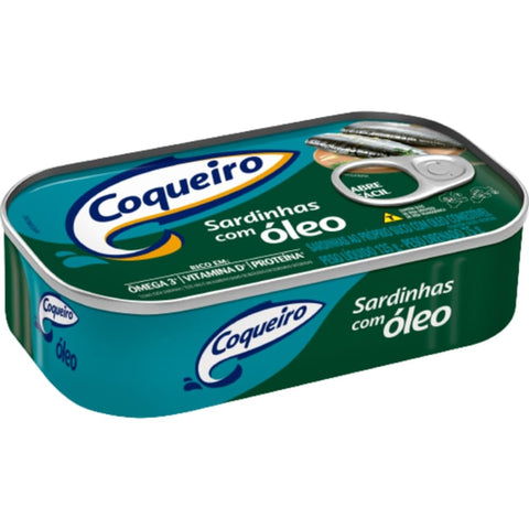 Coqueiro Sardinha em Oleo 125g