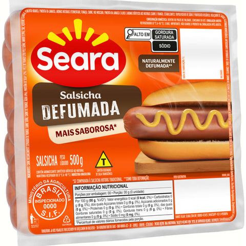 Seara Salsicha Defumada 500g
