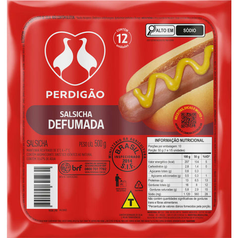 Perdigão Salsicha Defumada 500g