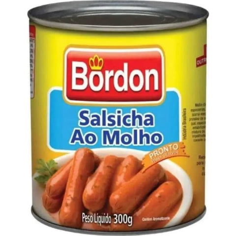 Bordon Salsicha ao Molho Lata 300g