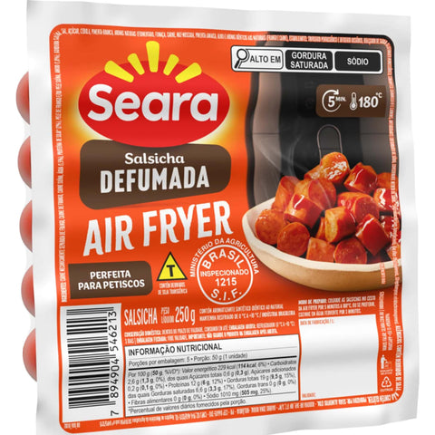 Seara Salsicha Defumada Air Fryer 250g