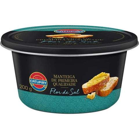 Catupiry Manteiga de Primeira Qualidade C/ Flor de Sal Lata 200g