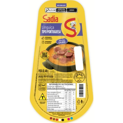 Perdigão Linguiça Tipo Portuguesa Defumada 400g