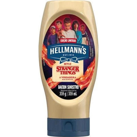 Hellmans Maionese Hellmann´s Bacon 335g - Edição Limitada Stranger Things