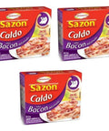 Ajinomoto Caldo Sazón® Bacon 3 X 40g