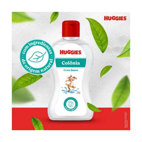 Colônia Huggies Extra Suave Sem Álcool Hipoalergênica 100ml