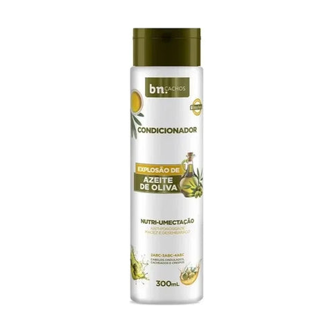 Kit BN.Cachos Explosão de Azeite de Oliva - Shampoo + Condicionador + Ativador de Cachos