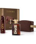 KIT EUDORA MEN CLUB6 VOYAGE COL 95ML+DESOD+NECESSAIRE - MEUBRASILONLINE