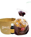 Kit Forma De Papel Panetone 500g - Chocolate - 20 Unid 340g - MEUBRASILONLINE