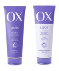 Kit OX Lisos Shampoo e Condicionador 200ml cada - MEUBRASILONLINE