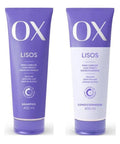 Kit OX Lisos Shampoo e Condicionador 400ml cada - MEUBRASILONLINE