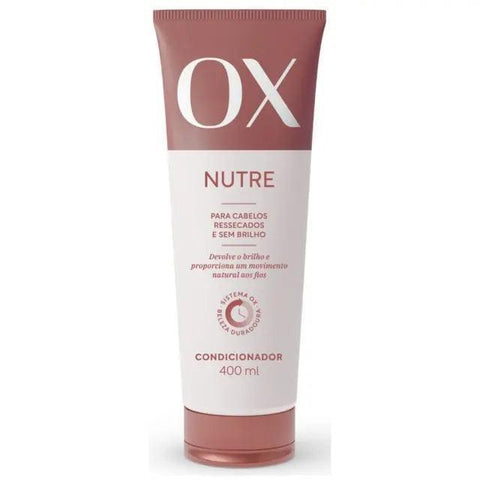Kit OX Nutre Shampoo e Condicionador 400ml cada - MEUBRASILONLINE