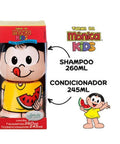 Kit Shampoo 260ml e Condicionador 245ml Cia. da Natureza Boneco Magali - MEUBRASILONLINE