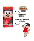 Kit Shampoo 260ml e Condicionador 245ml Cia. da Natureza Boneco Monica - MEUBRASILONLINE