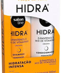 Kit Shampoo Condicionador Hidratação intensa D. Pantenol e mix de Vitaminas - MEUBRASILONLINE