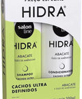 Kit shampoo e condicionador Hidra. Cachos ultra definidos! Óleo de amêndoas e abacate. - MEUBRASILONLINE