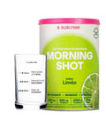 Kit Sublyme Morning Shot 2.0 Lata 144G + Copo Medidor - MEUBRASILONLINE