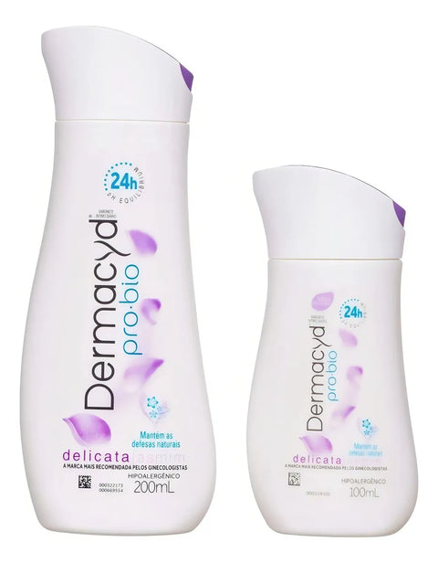 Kit Sabonete Líquido Íntimo Delicata Jasmim Dermacyd