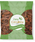 Lascas de Coco Assado com Cacau Qualifit (Granel 250g) - MEUBRASILONLINE