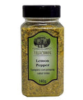 Lemon Pepper Seasoning Villa Cerroni 140g - MEUBRASILONLINE