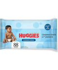 Lenços Umedecidos Huggies Higiene Diária 88 Unidades