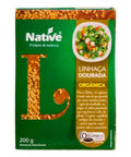 Linhaça Dourada Orgânica Native 200g - MEUBRASILONLINE