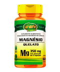 Magnésio Quelato - Unilife - 60 Cápsulas - MEUBRASILONLINE