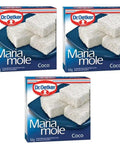 Maria Mole Dr. Oetker Coco 3 x 50 Gr. LP - MEUBRASILONLINE