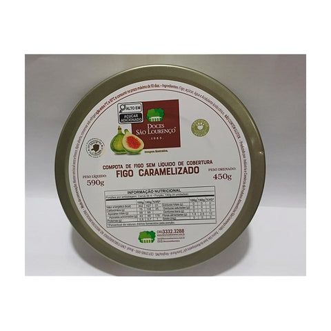 São Lourenço Figo Caramelizado 590g