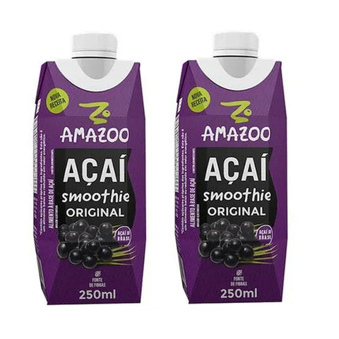 Amazoo Açaí Smoothie Tradicional 2x250ml