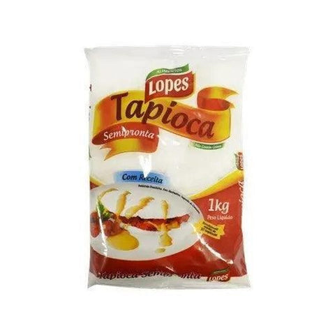 Lopes Massa Semi-pronta para Tapioca | 1kg |