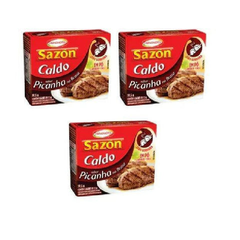 Ajinomoto Caldo Sazón Picanha 3x40g