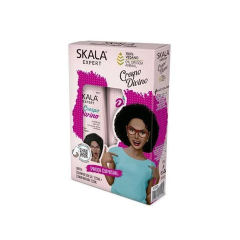 Skala Kit Expert Crespo Divino Shampoo e Condicionador