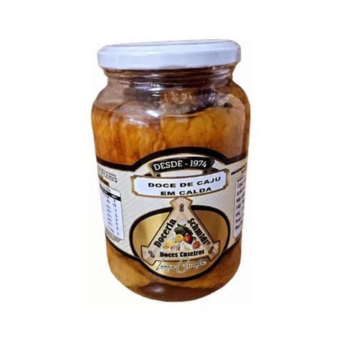 Doceria Schmitd Doce De Caju Em Calda 600g - Tradicional